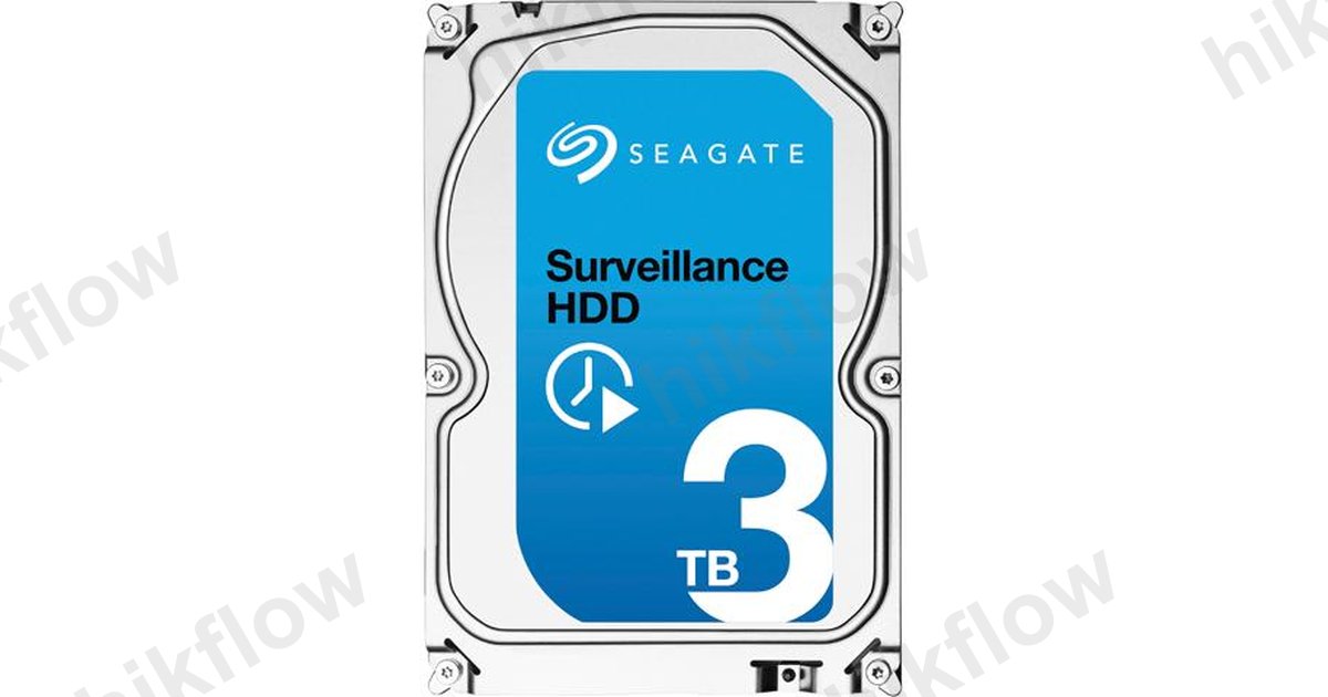 Seagate SkyHawk 3TB 3.5" 5900RPM 64MB SATA3 Güvenlik Diski (ST3000VX004)