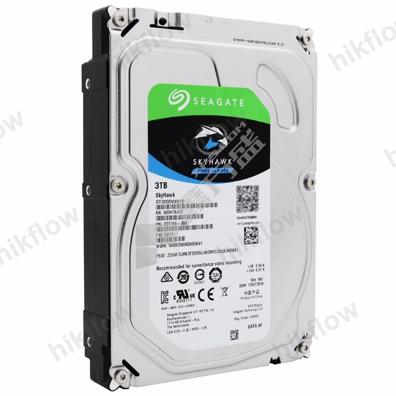 Seagate SkyHawk ST3000VX010 3TB Güvenlik Diski