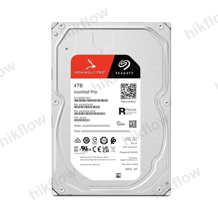 Seagate IronWolf Pro 4TB ST4000NT001 7200 RPM 256MB SATA 3 HDD