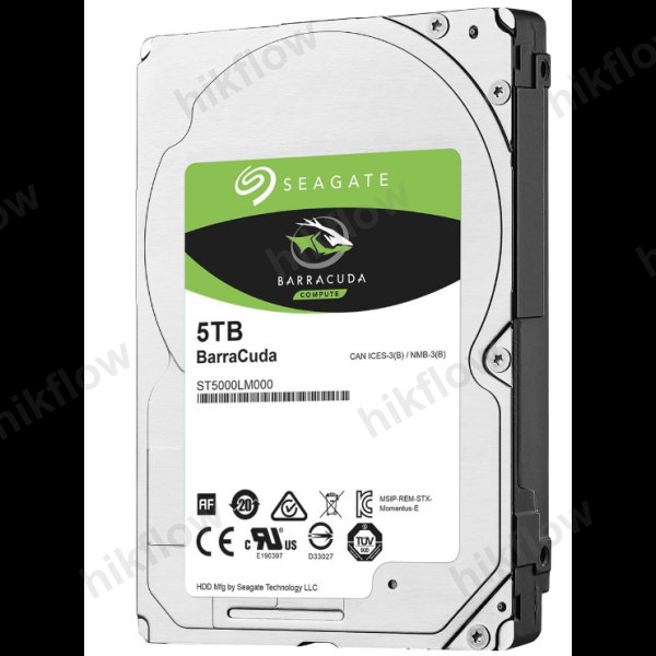 Seagate BarraCuda 5TB 2.5" ST5000LM000 Sabit Disk