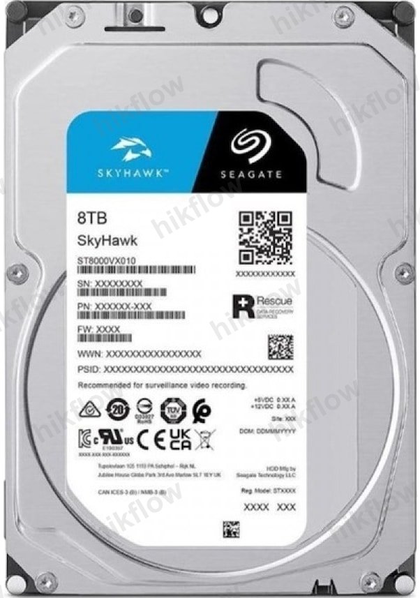 Seagate SkyHawk ST8000VX009 8TB Güvenlik Diski