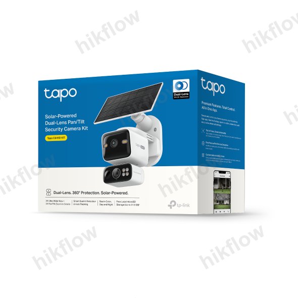 TP-Link Tapo C645D KIT 4MP Güneş Panelli Kablosuz Kamera