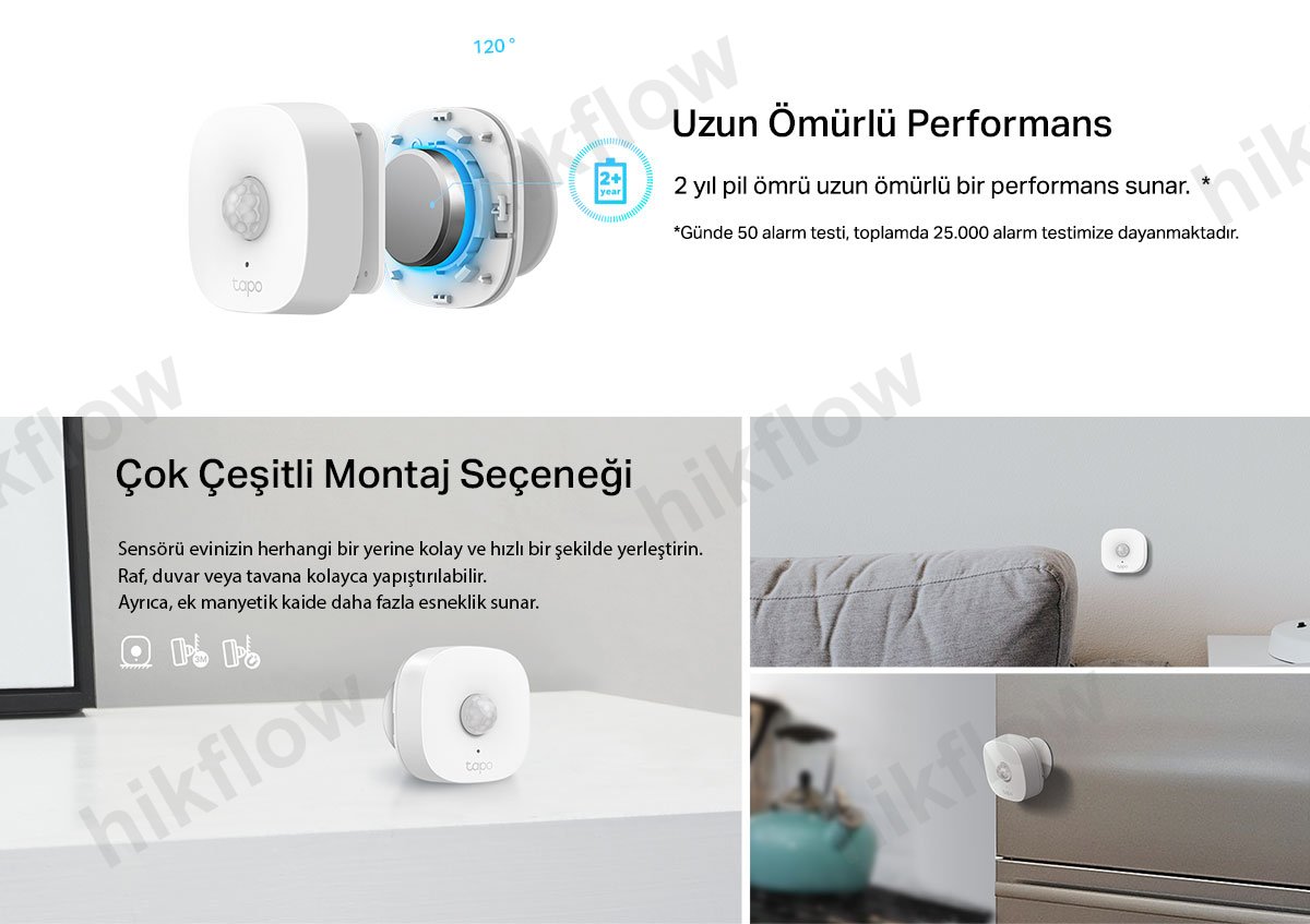 TP-Link Tapo T100 Akıllı Hareket Sensörü