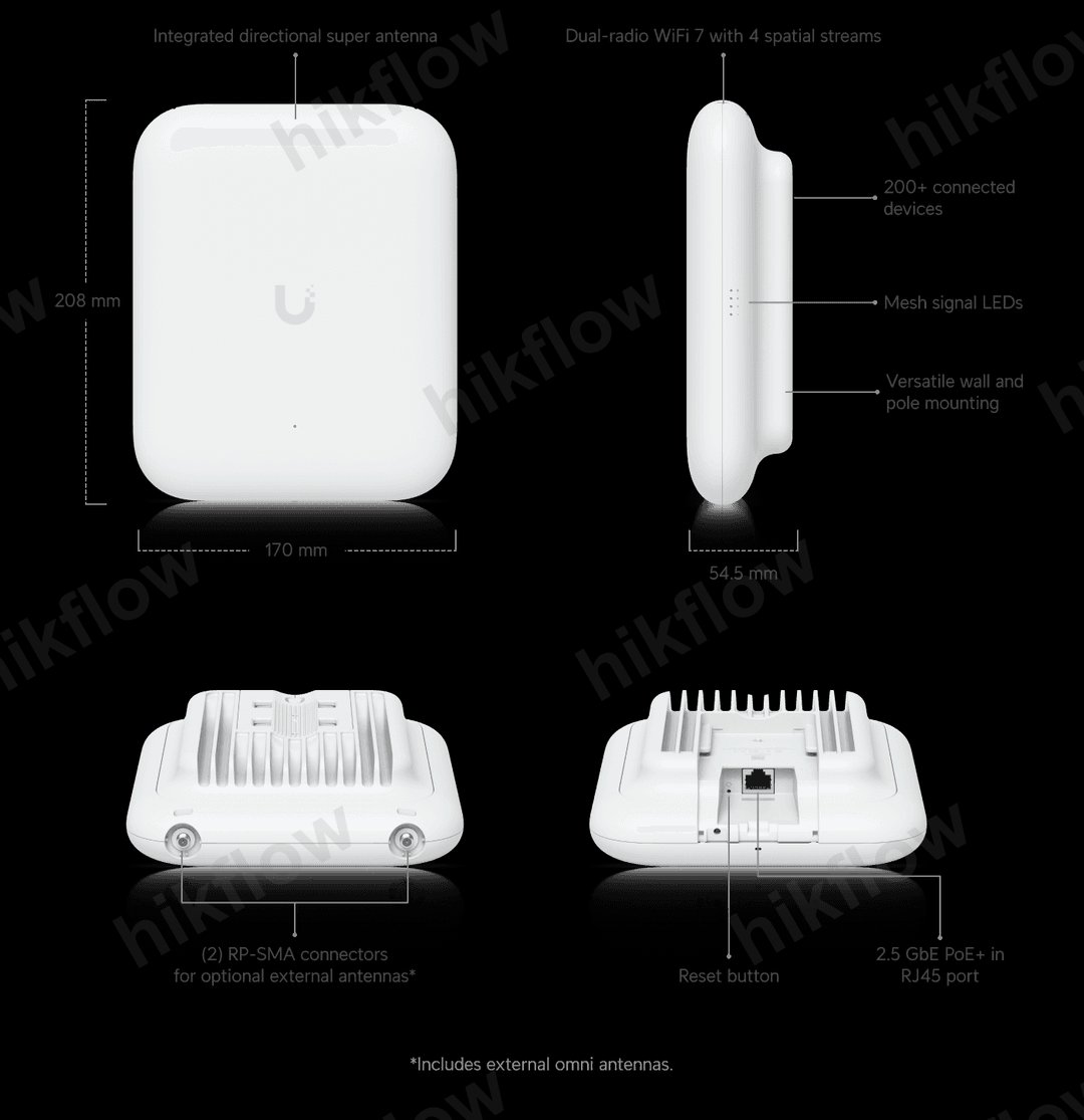 Ubiquiti UniFi U7-Outdoor WiFi 7 Access Point