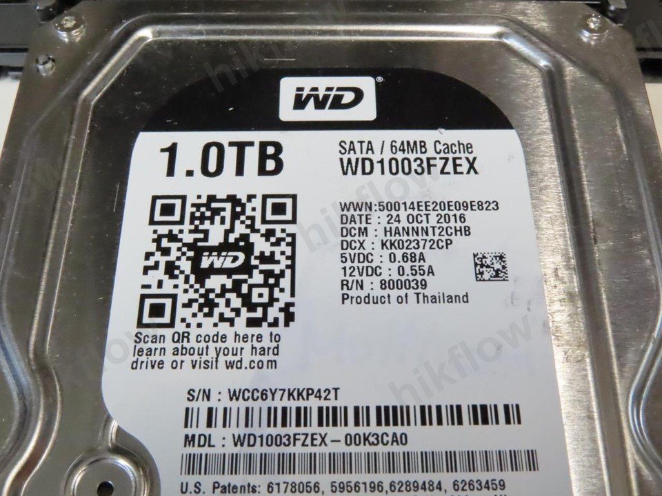 Western Digital Black 1TB 7200RPM 64MB SATA3 HDD (WD1003FZEX)