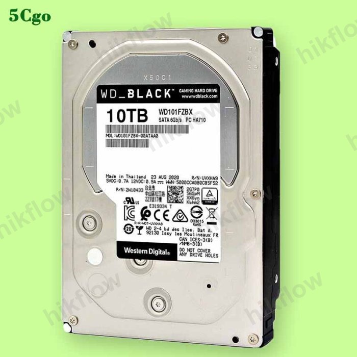 Western Digital WD Black 10TB (WD101FZBX) Sabit Disk