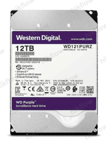 Western Digital Purple WD121PURZ 12TB Güvenlik Diski