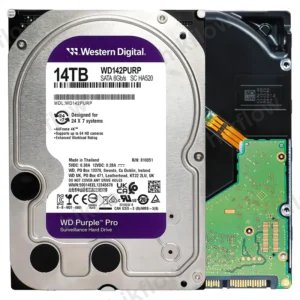 Western Digital Purple Pro 14TB 3.5" Güvenlik Diski (WD142PURP)