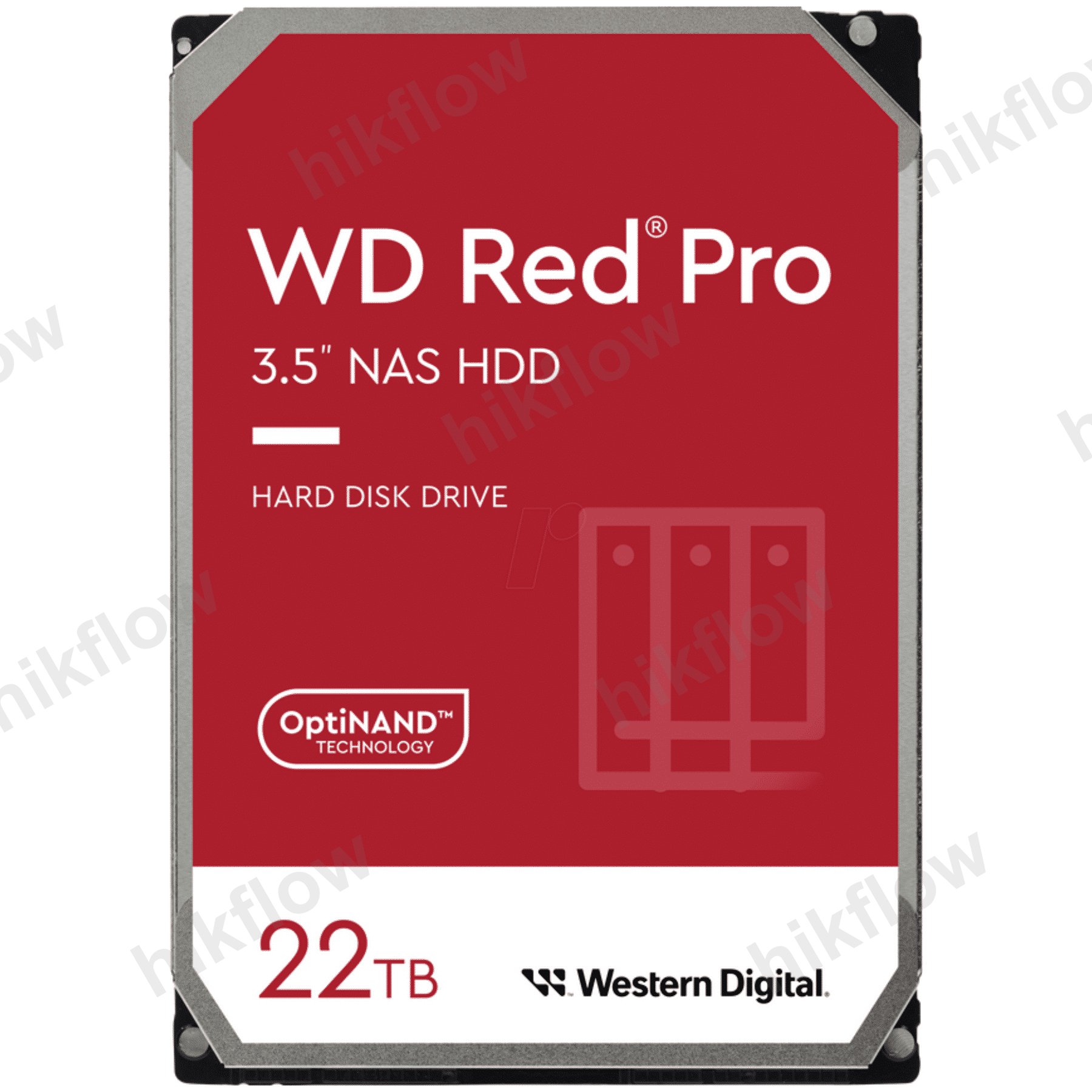 Western Digital Red Pro 22TB NAS Sabit Disk (WD221KFGX)