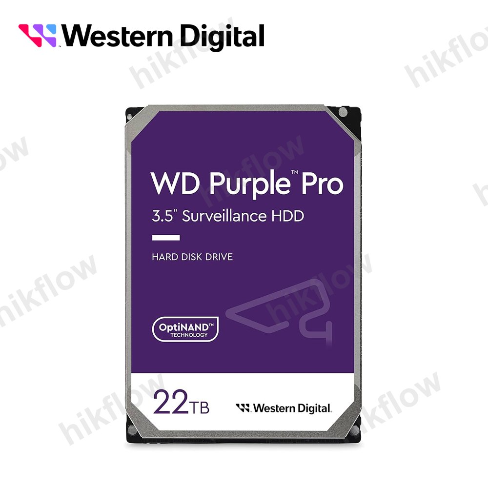 Western Digital Purple Pro WD221PURP 22TB Güvenlik Diski