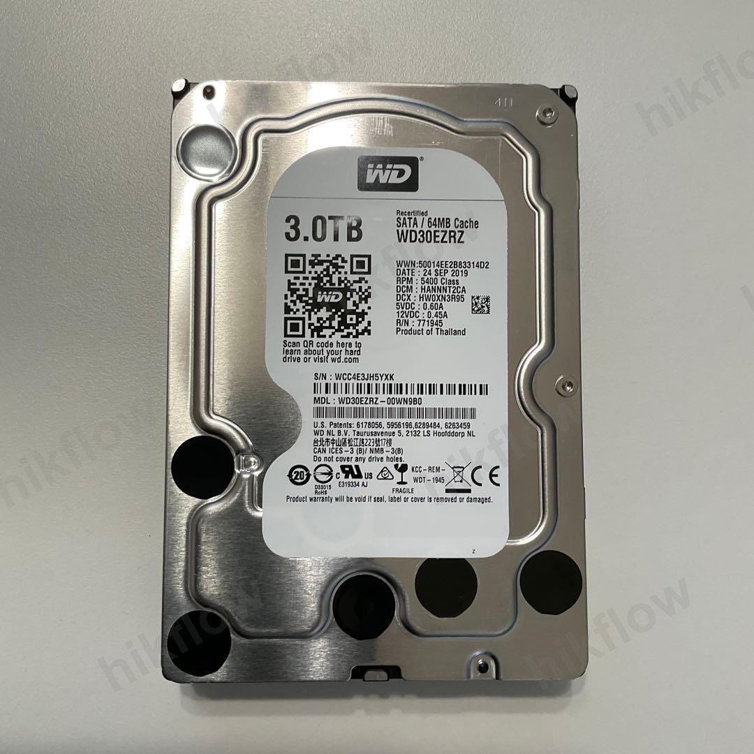 Western Digital Blue 3TB 3.5" HDD (WD30EZRZ)