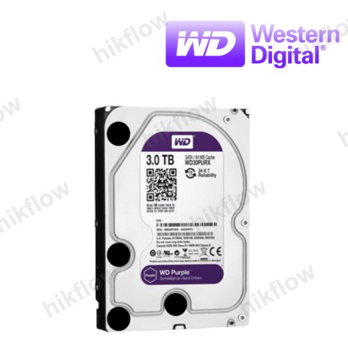 Western Digital Purple 3TB 3.5" Güvenlik Diski (WD30PURZ)