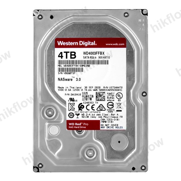 Western Digital Red Pro 4TB NAS HDD (WD4003FFBX)