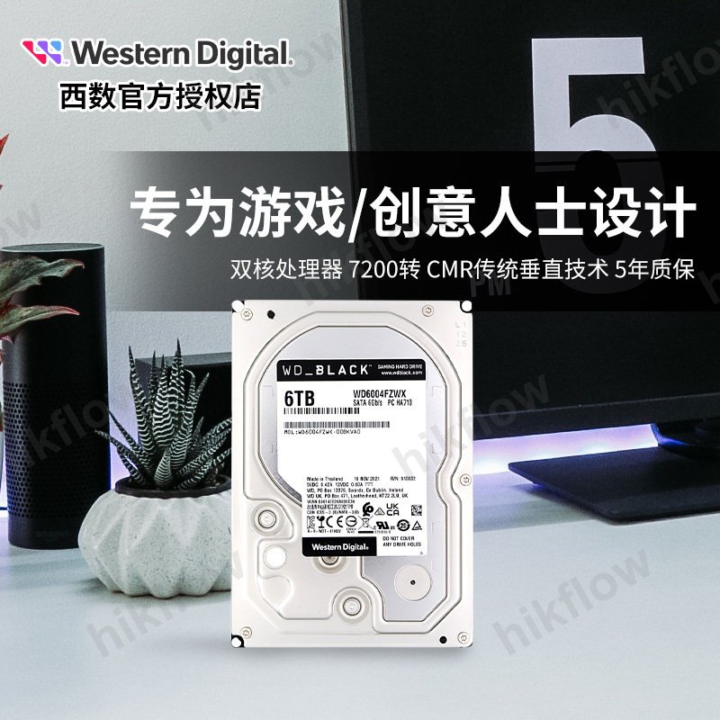 Western Digital WD Black 6TB (WD6004FZWX) Sabit Disk