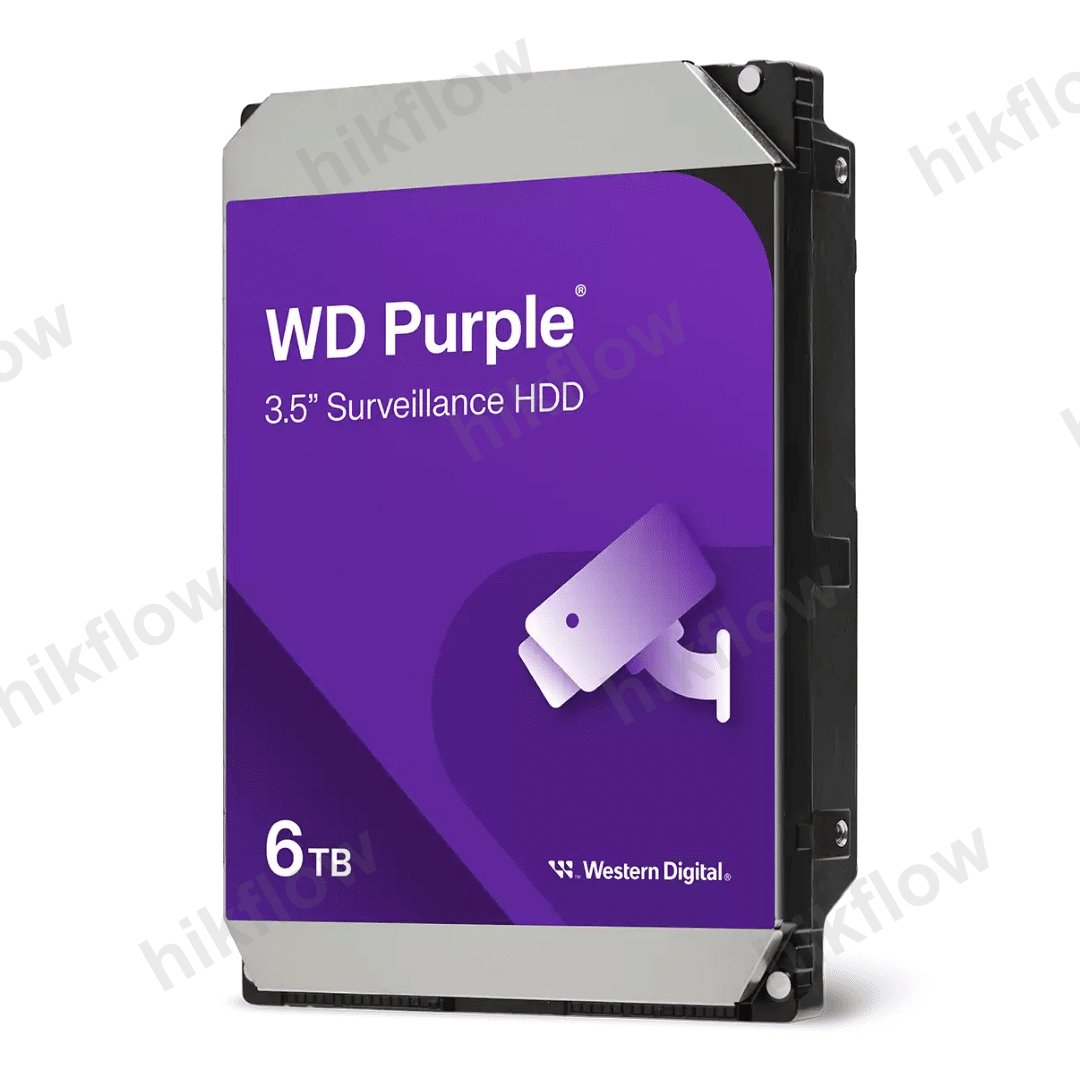 Western Digital Purple 6TB 3.5" Güvenlik Hard Diski (WD64PURZ)