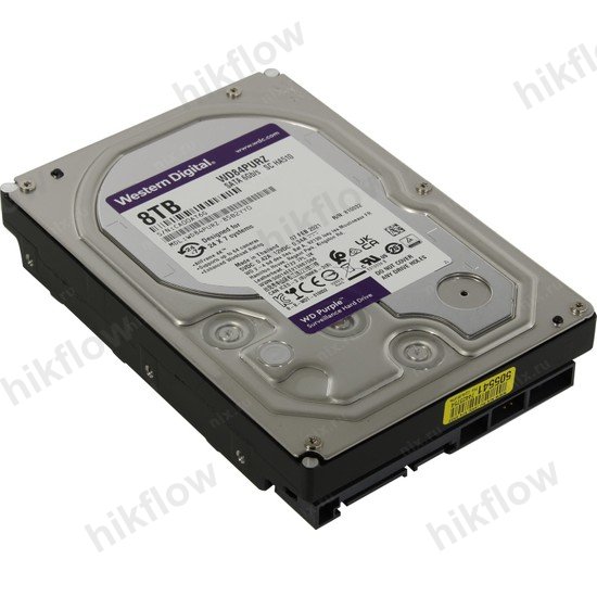 Western Digital Purple 8TB (WD84PURZ) Güvenlik Diski